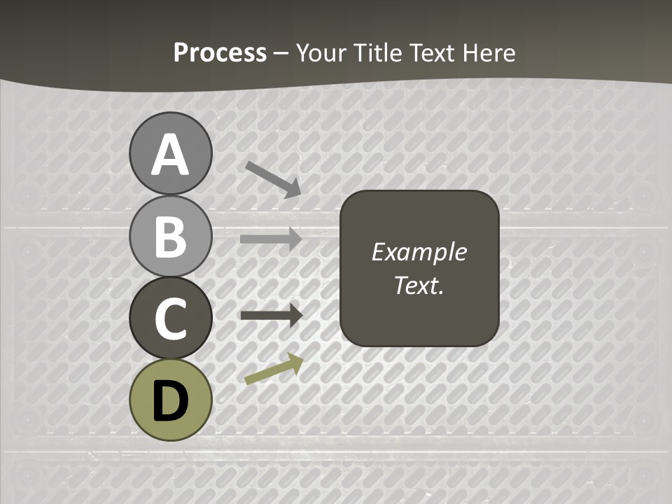 Wall Backgrounds Aluminium PowerPoint Template