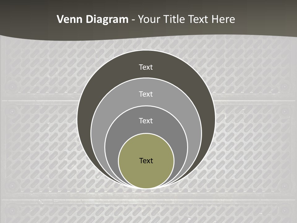 Wall Backgrounds Aluminium PowerPoint Template