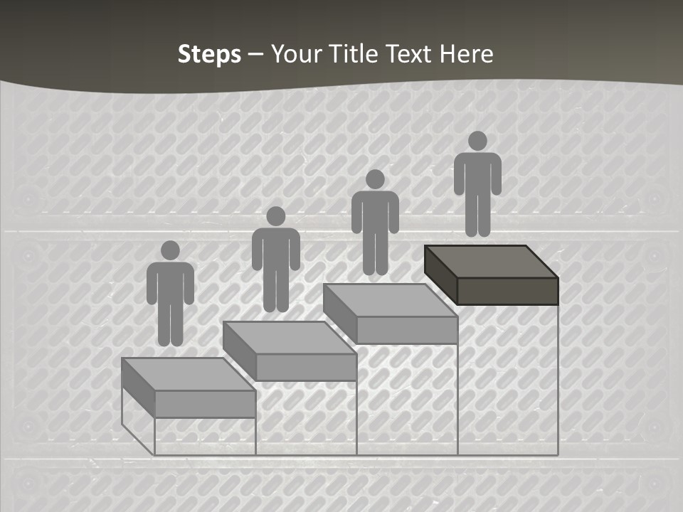 Wall Backgrounds Aluminium PowerPoint Template