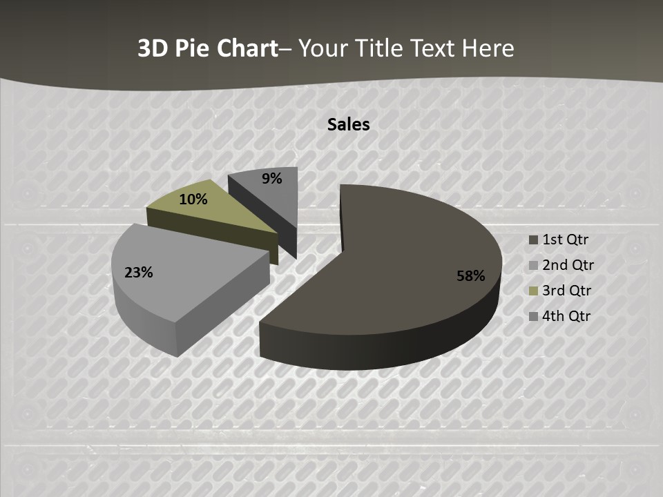 Wall Backgrounds Aluminium PowerPoint Template
