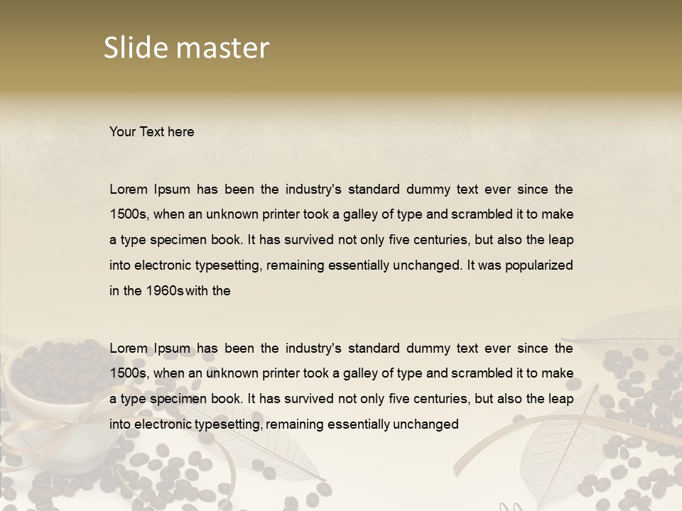 India Oval Texture PowerPoint Template