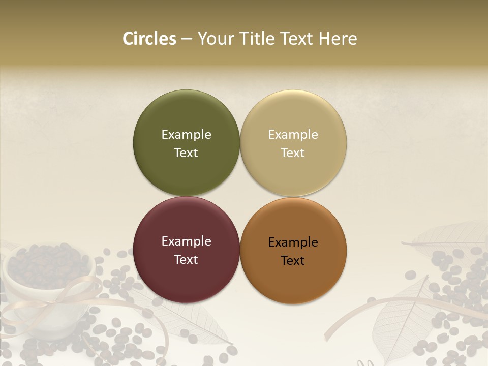 India Oval Texture PowerPoint Template