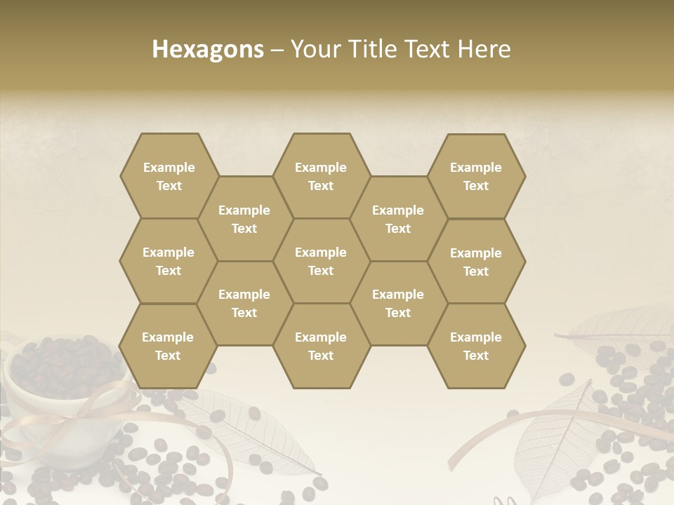 India Oval Texture PowerPoint Template