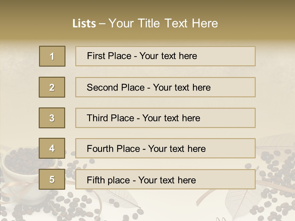 India Oval Texture PowerPoint Template