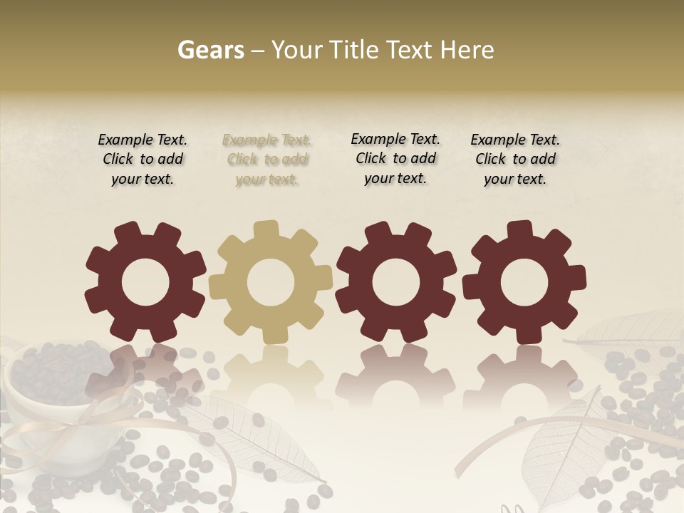 India Oval Texture PowerPoint Template