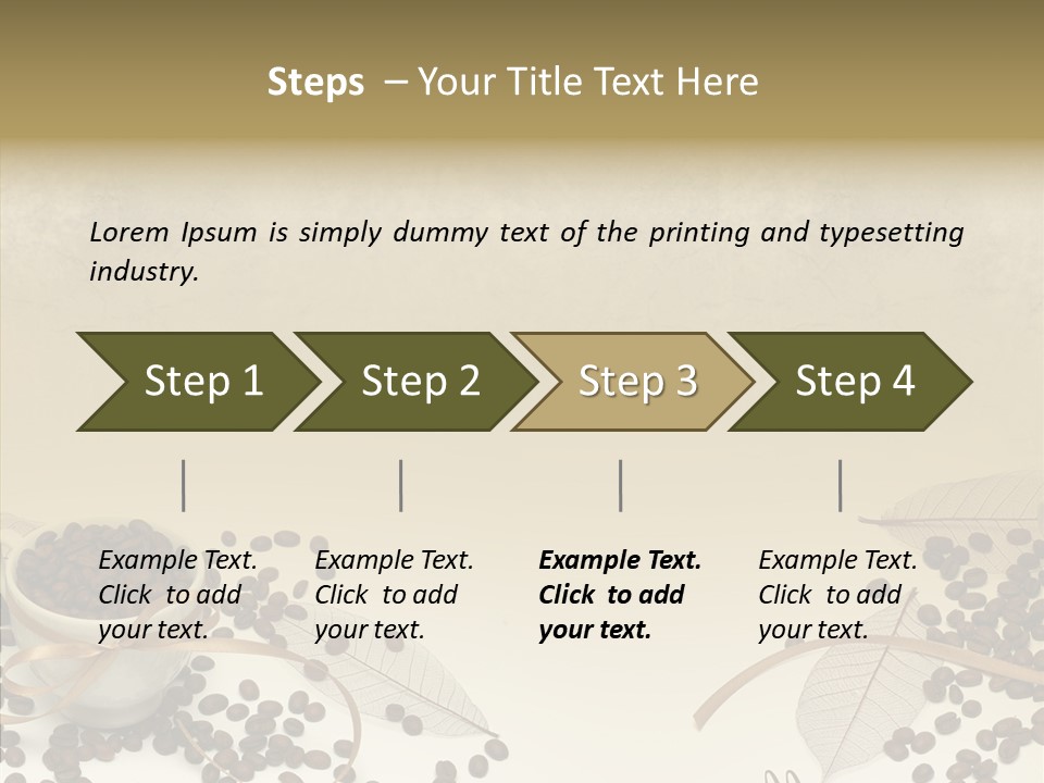 India Oval Texture PowerPoint Template
