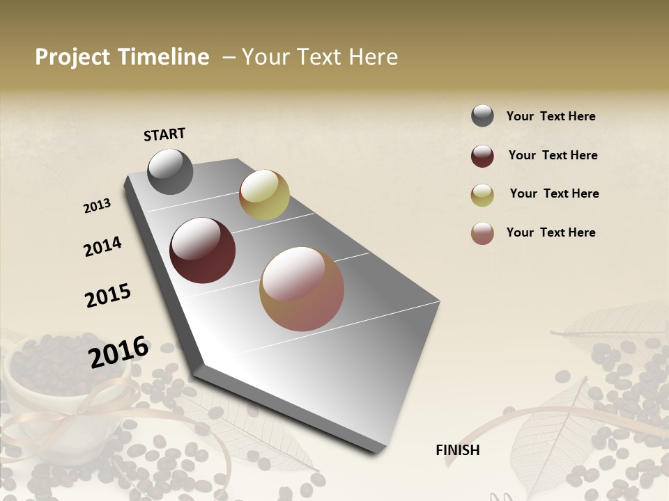 India Oval Texture PowerPoint Template