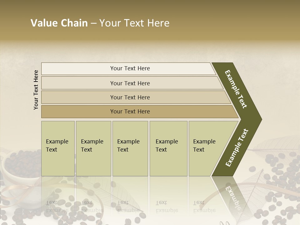 India Oval Texture PowerPoint Template