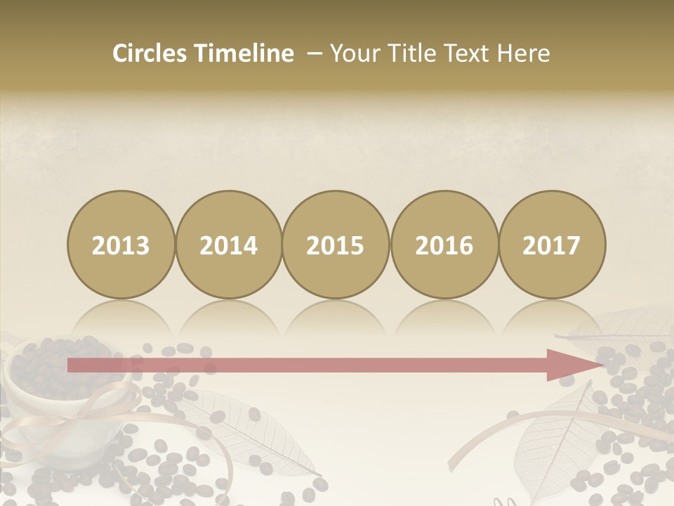 India Oval Texture PowerPoint Template