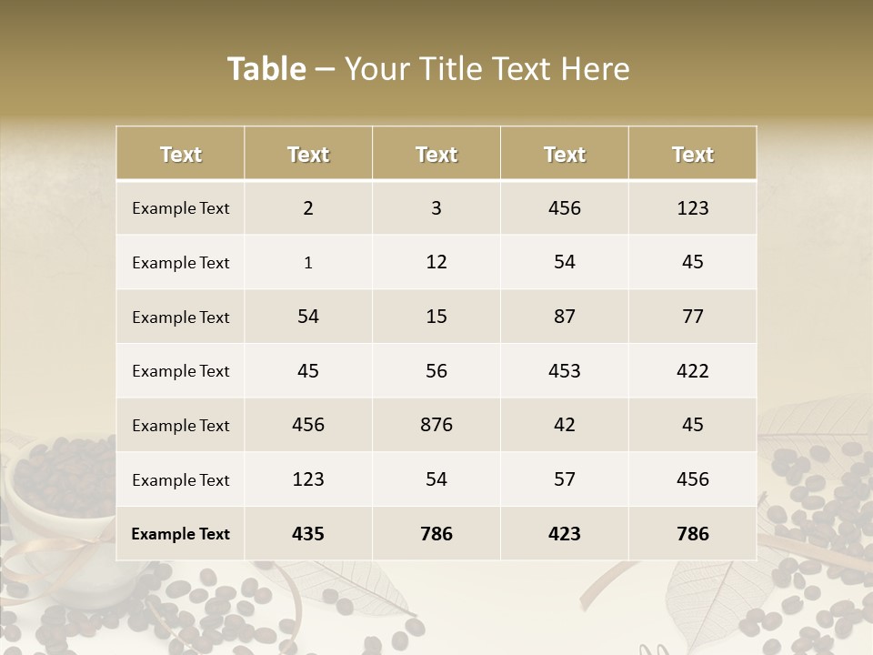 India Oval Texture PowerPoint Template