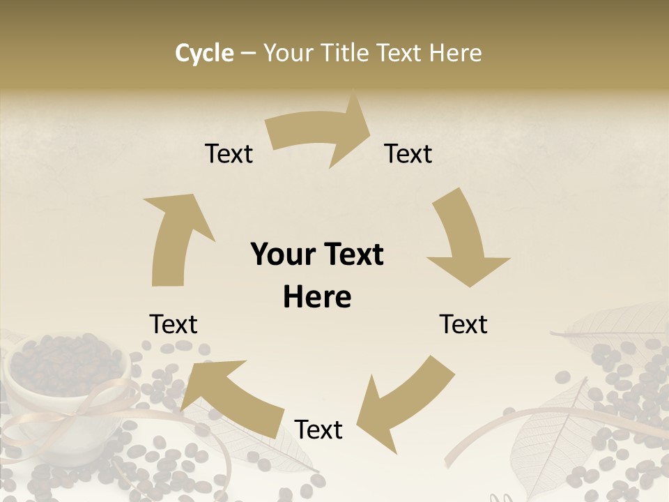India Oval Texture PowerPoint Template