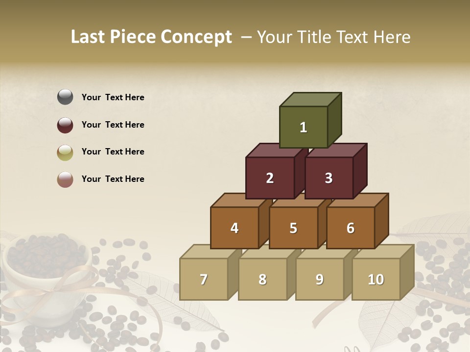 India Oval Texture PowerPoint Template