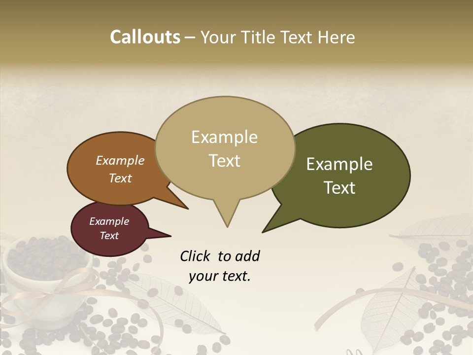 India Oval Texture PowerPoint Template