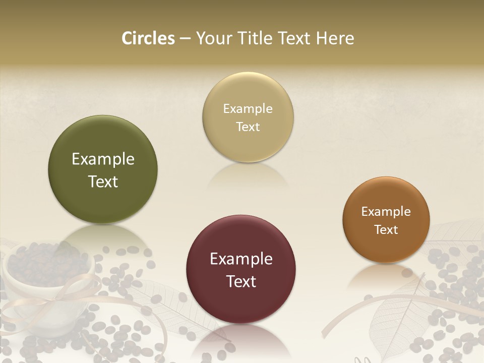 India Oval Texture PowerPoint Template