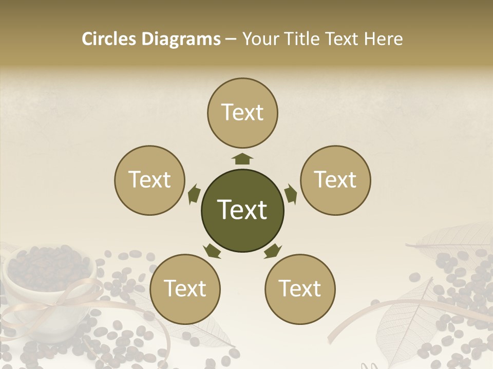 India Oval Texture PowerPoint Template