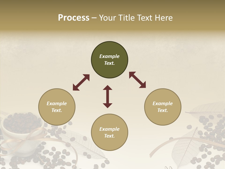 India Oval Texture PowerPoint Template