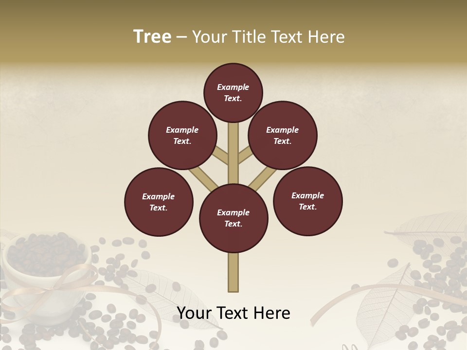 India Oval Texture PowerPoint Template