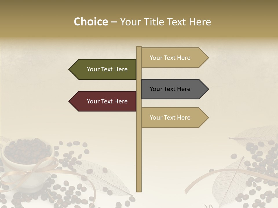 India Oval Texture PowerPoint Template