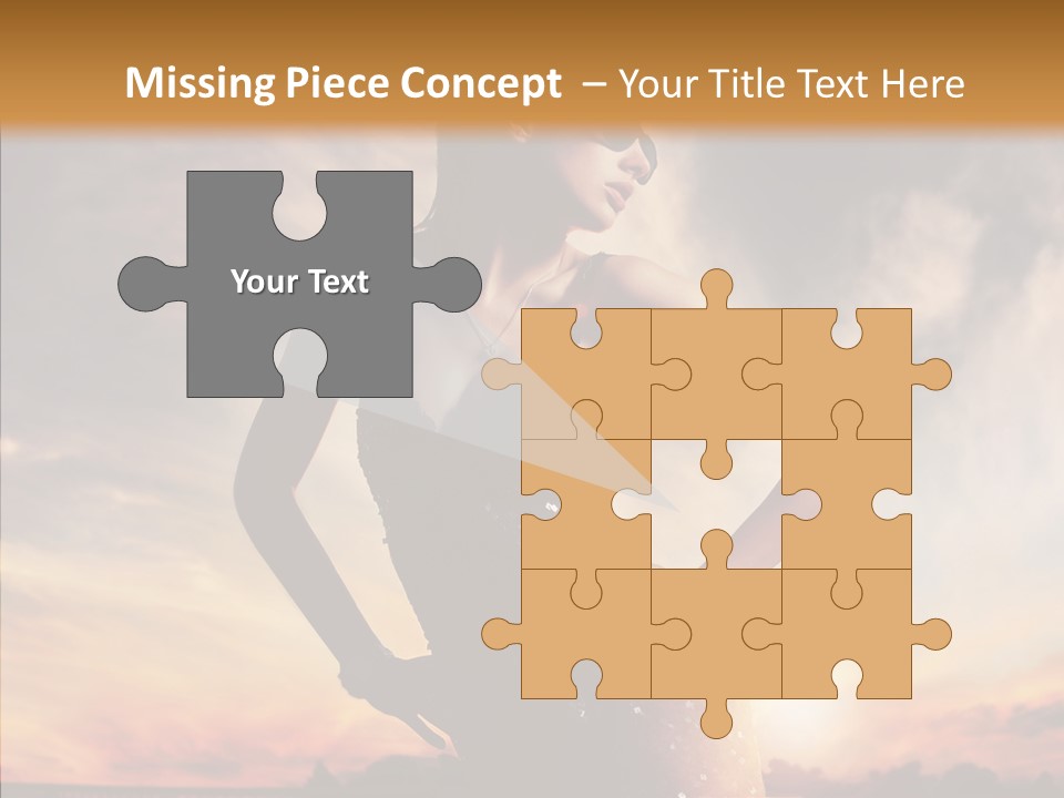 Passion Luxury Portrait PowerPoint Template