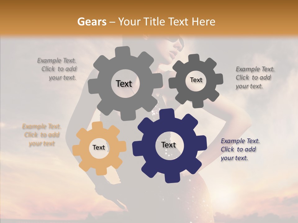 Passion Luxury Portrait PowerPoint Template