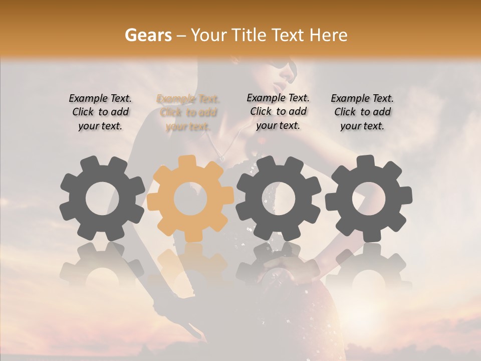 Passion Luxury Portrait PowerPoint Template