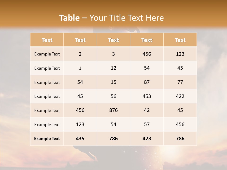 Passion Luxury Portrait PowerPoint Template