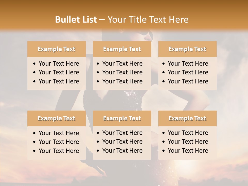 Passion Luxury Portrait PowerPoint Template