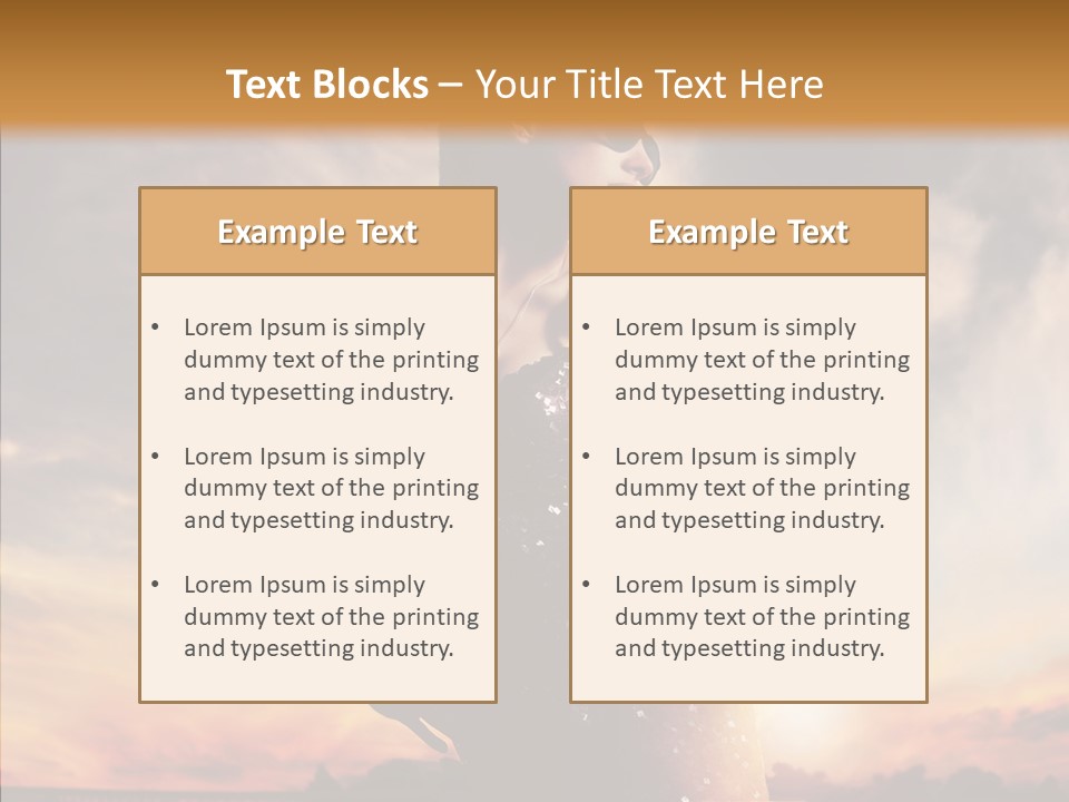 Passion Luxury Portrait PowerPoint Template