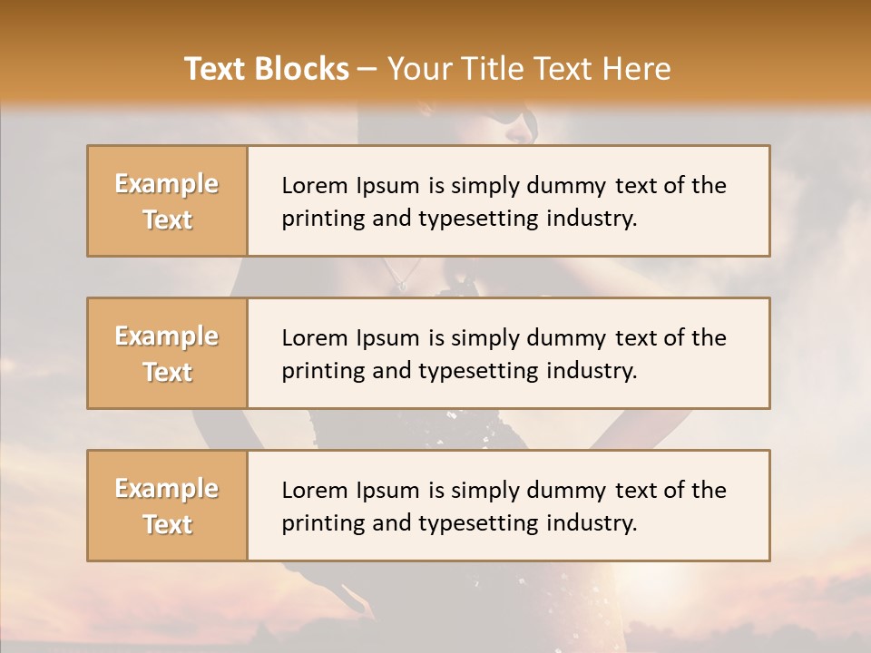 Passion Luxury Portrait PowerPoint Template