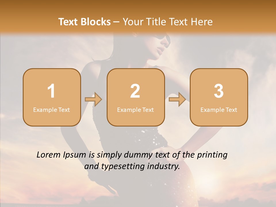 Passion Luxury Portrait PowerPoint Template