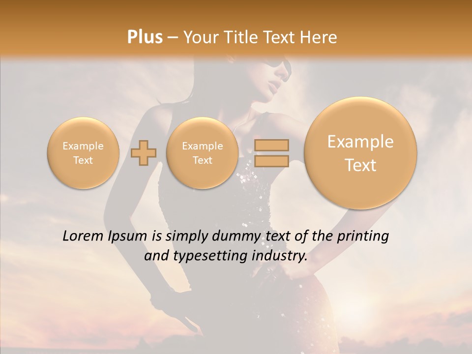 Passion Luxury Portrait PowerPoint Template