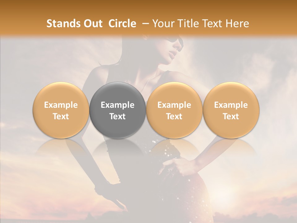 Passion Luxury Portrait PowerPoint Template