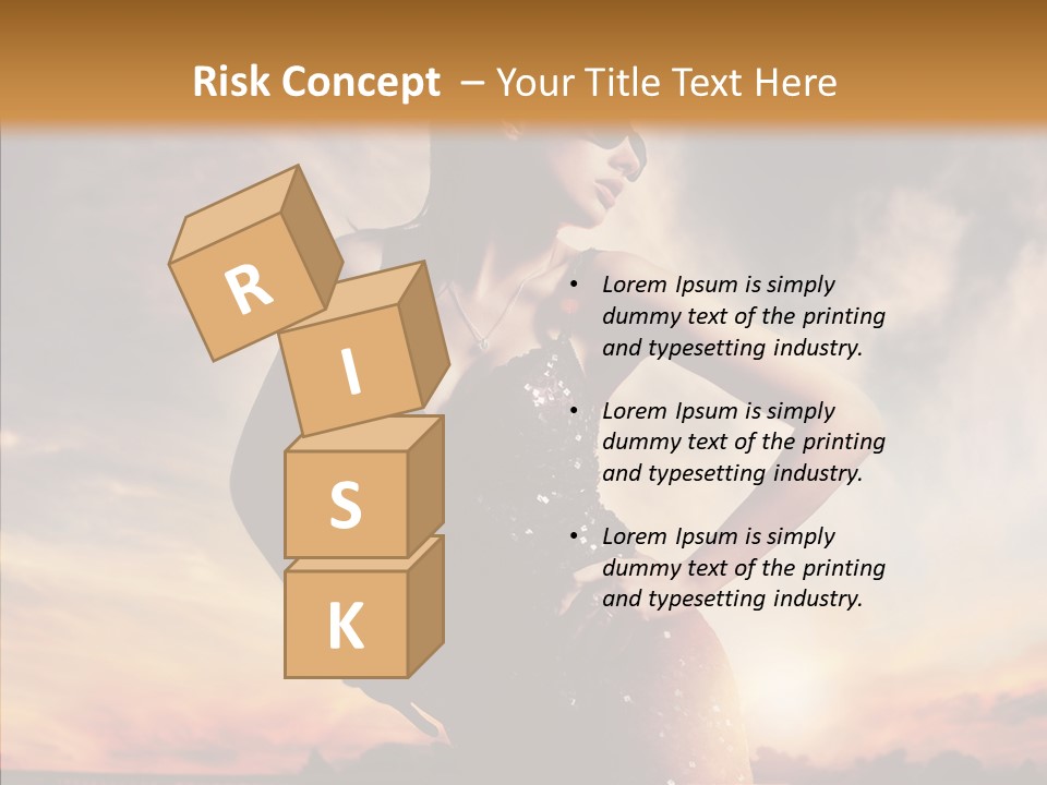 Passion Luxury Portrait PowerPoint Template