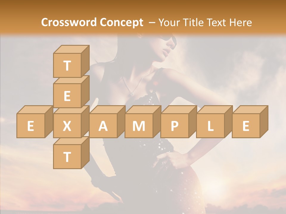 Passion Luxury Portrait PowerPoint Template