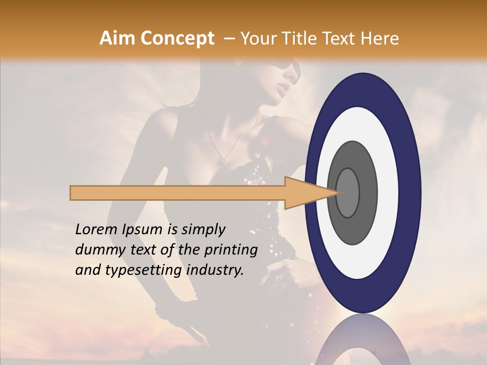 Passion Luxury Portrait PowerPoint Template