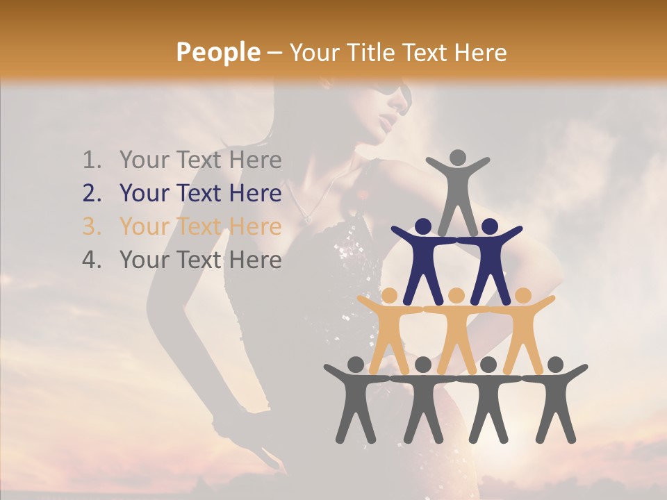 Passion Luxury Portrait PowerPoint Template