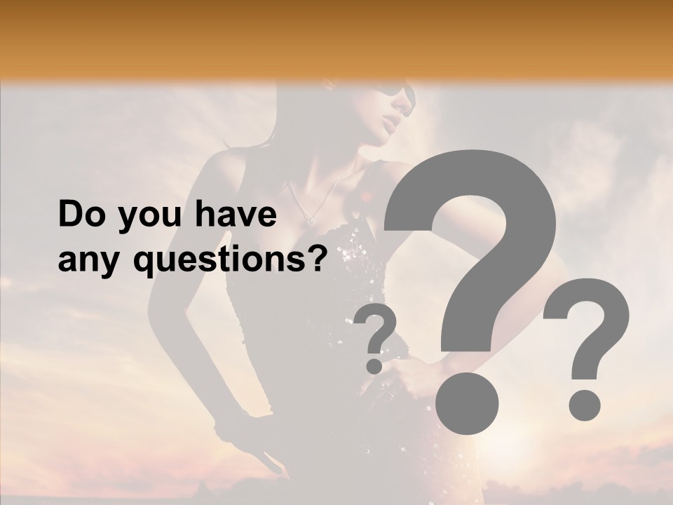 Passion Luxury Portrait PowerPoint Template