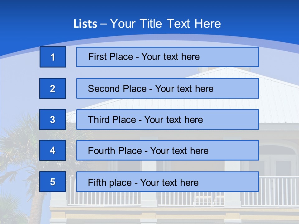Caribbean Success Tropical PowerPoint Template