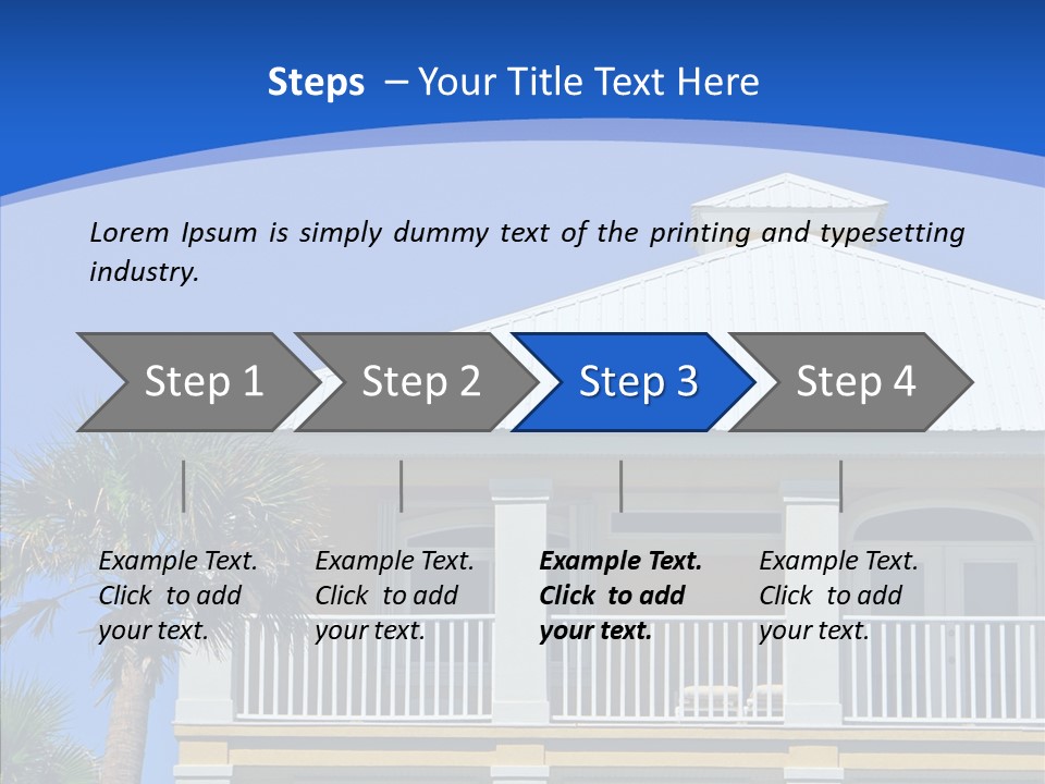 Caribbean Success Tropical PowerPoint Template