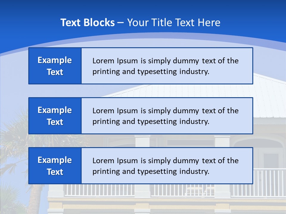 Caribbean Success Tropical PowerPoint Template