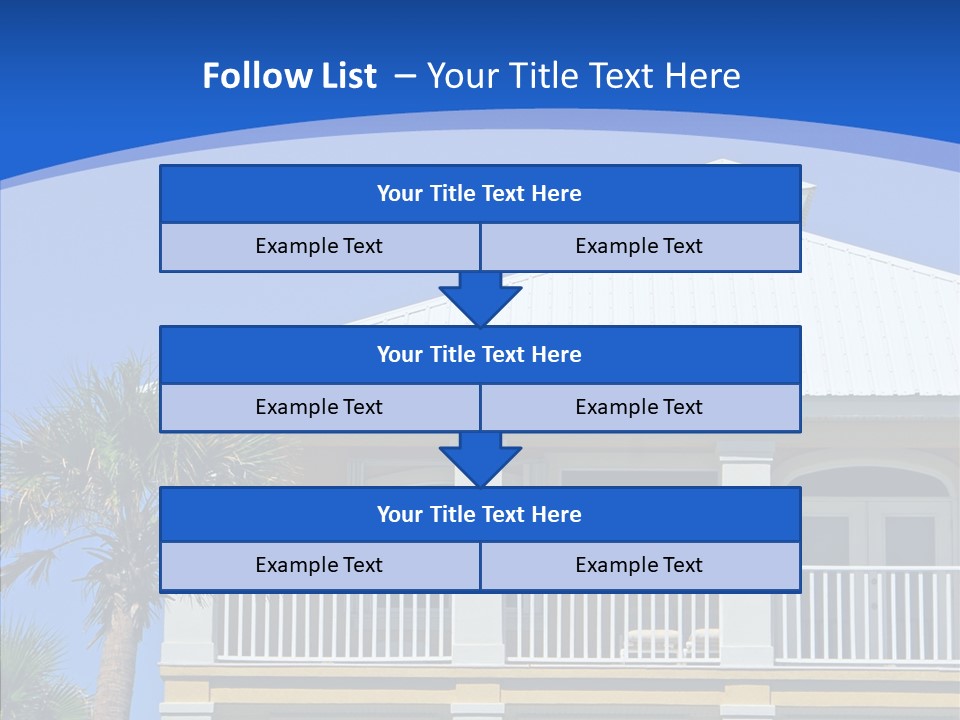 Caribbean Success Tropical PowerPoint Template