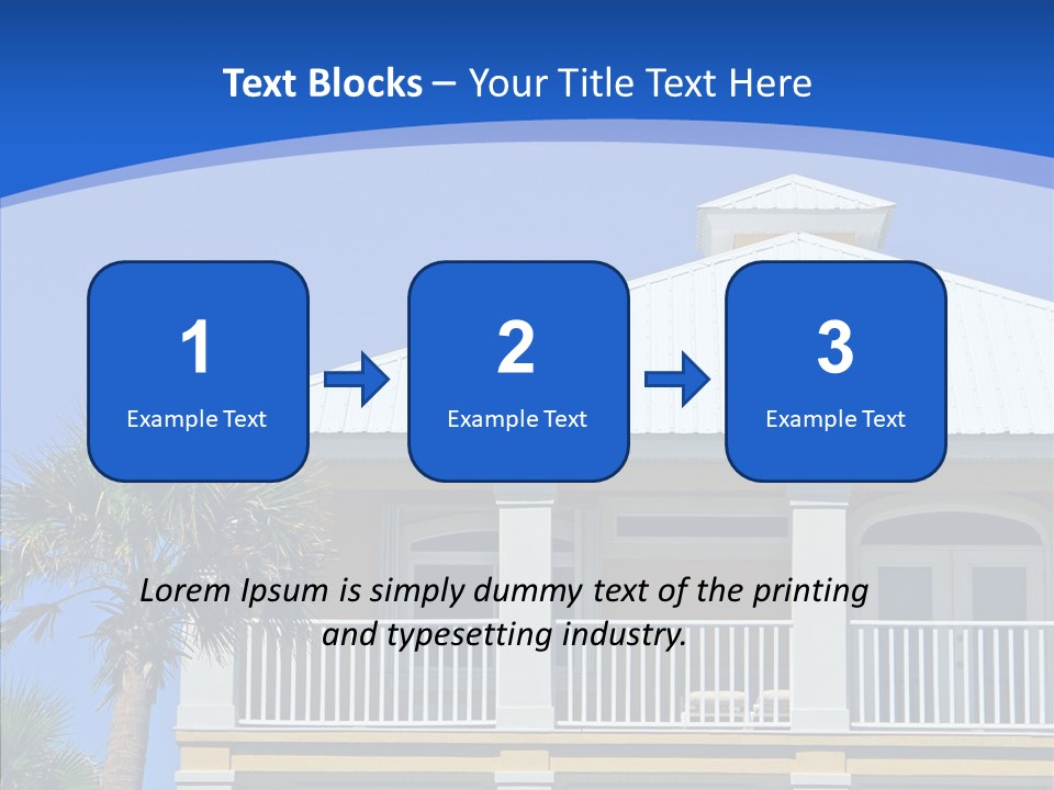 Caribbean Success Tropical PowerPoint Template
