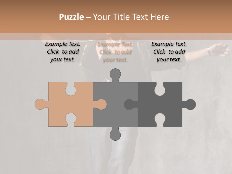 Isolated Rapper Sport PowerPoint Template