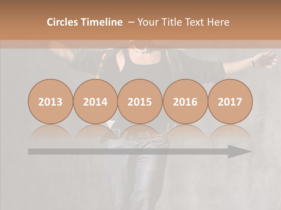 Isolated Rapper Sport PowerPoint Template