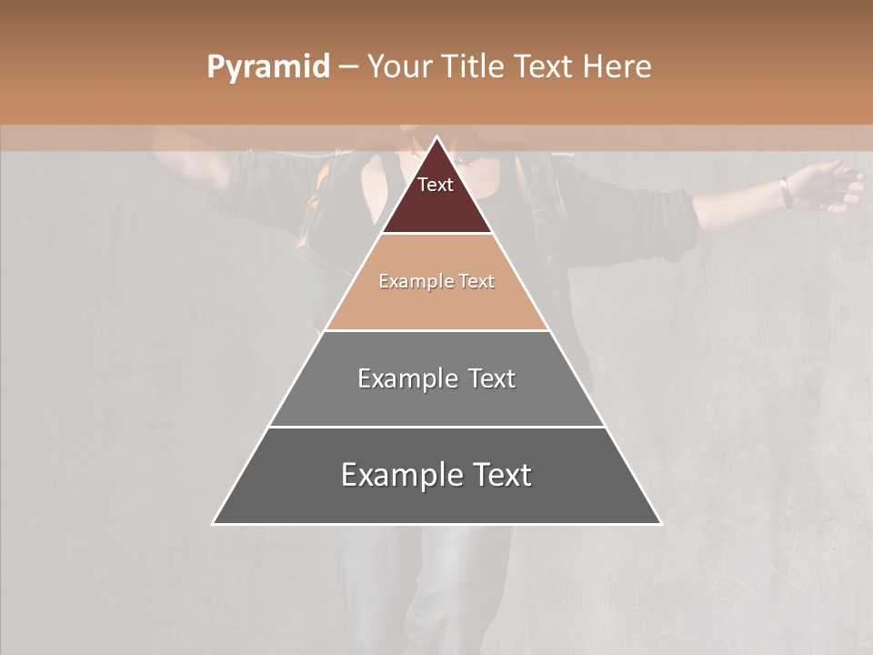 Isolated Rapper Sport PowerPoint Template