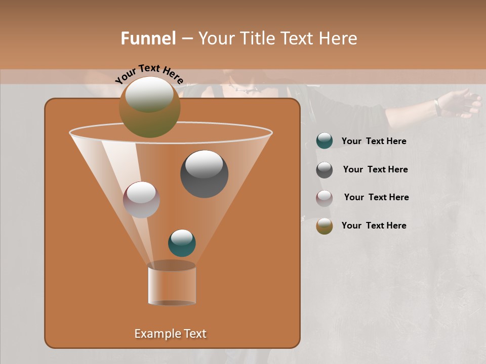 Isolated Rapper Sport PowerPoint Template