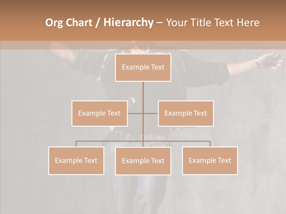 Isolated Rapper Sport PowerPoint Template