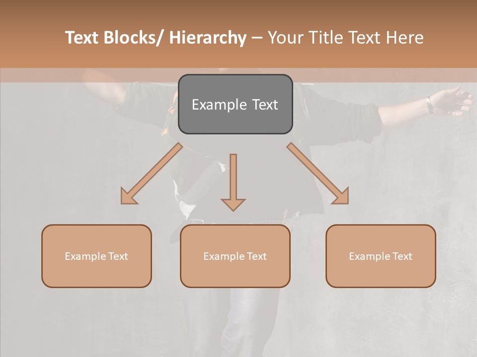 Isolated Rapper Sport PowerPoint Template