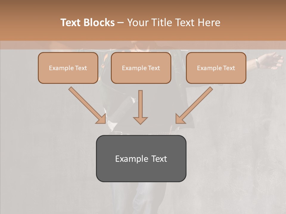 Isolated Rapper Sport PowerPoint Template