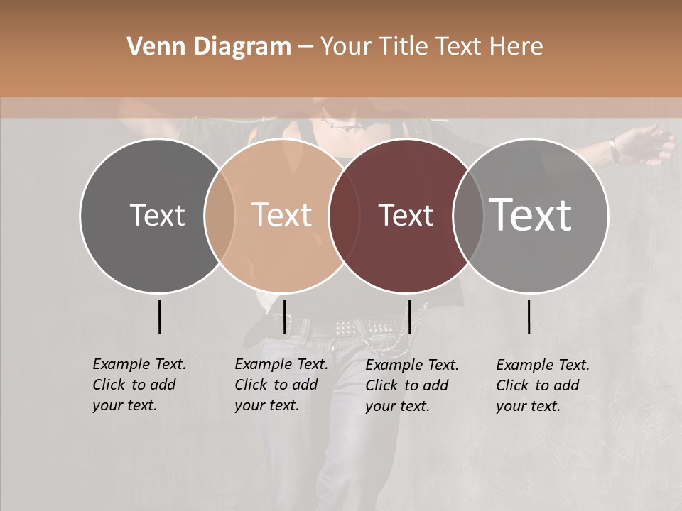 Isolated Rapper Sport PowerPoint Template